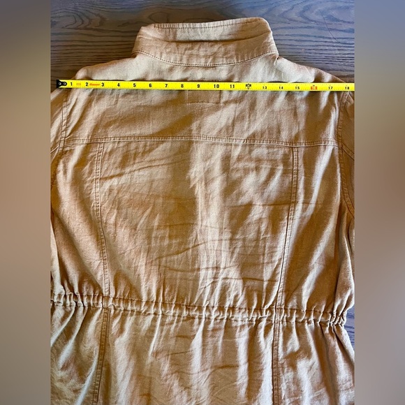 LINEN JACKET COTTAGE CORE MINIMALIST - Picture 7 of 8